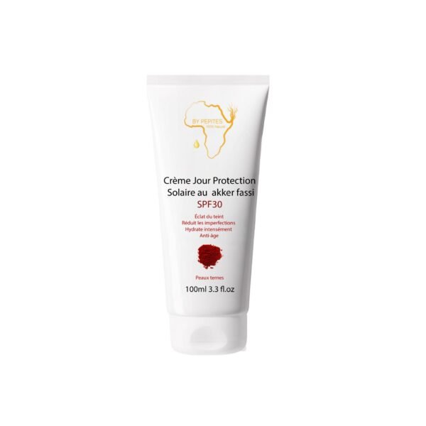 Crème de Jour Protection Solaire SPF30 au Akker Fassi (Éclat du teint)