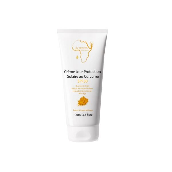 Crème de Jour Solaire SPF30 au curcuma Anti-Tâches