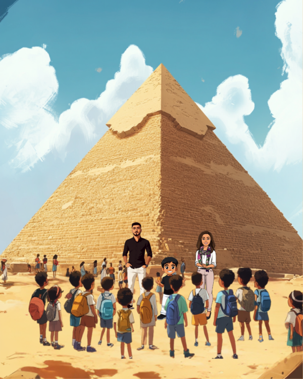 L'arbre qui tombe fait beaucoup de bruit, mais la forêt qui pousse est silencieuse: Un voyage à travers l'Égypte, Découvre les pyramides de Gizeh – Image 3